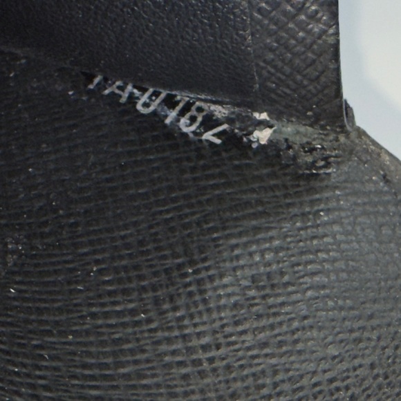 Louis Vuitton Graphite Brazza Damier Canvas Long Wallet Bifold Slim Unisex - Picture 8 of 10